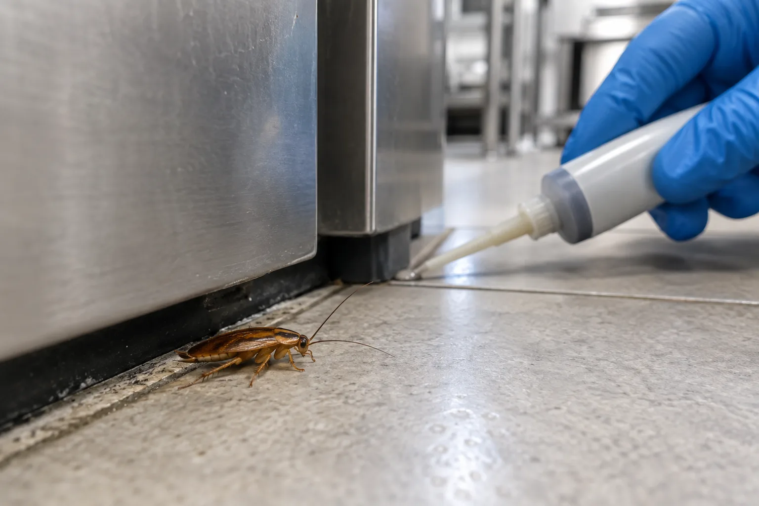 Cockroach Control inspection and service